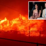 Harry and Meghan are urging people to open their homes to victims of the Los Angeles fires as they shelter friends fleeing the blaze.