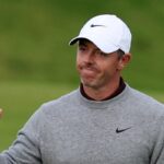 The Open 2025 Live: The Last Leader and with Rori Mc Ilrey early in the second round in Royal Portrush