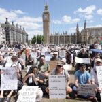 Keir Starmer More than hundreds arrested to support Palestinian action