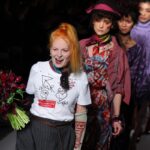 Kate Moss at the first campaign of West West Wood Charity since the designer’s death